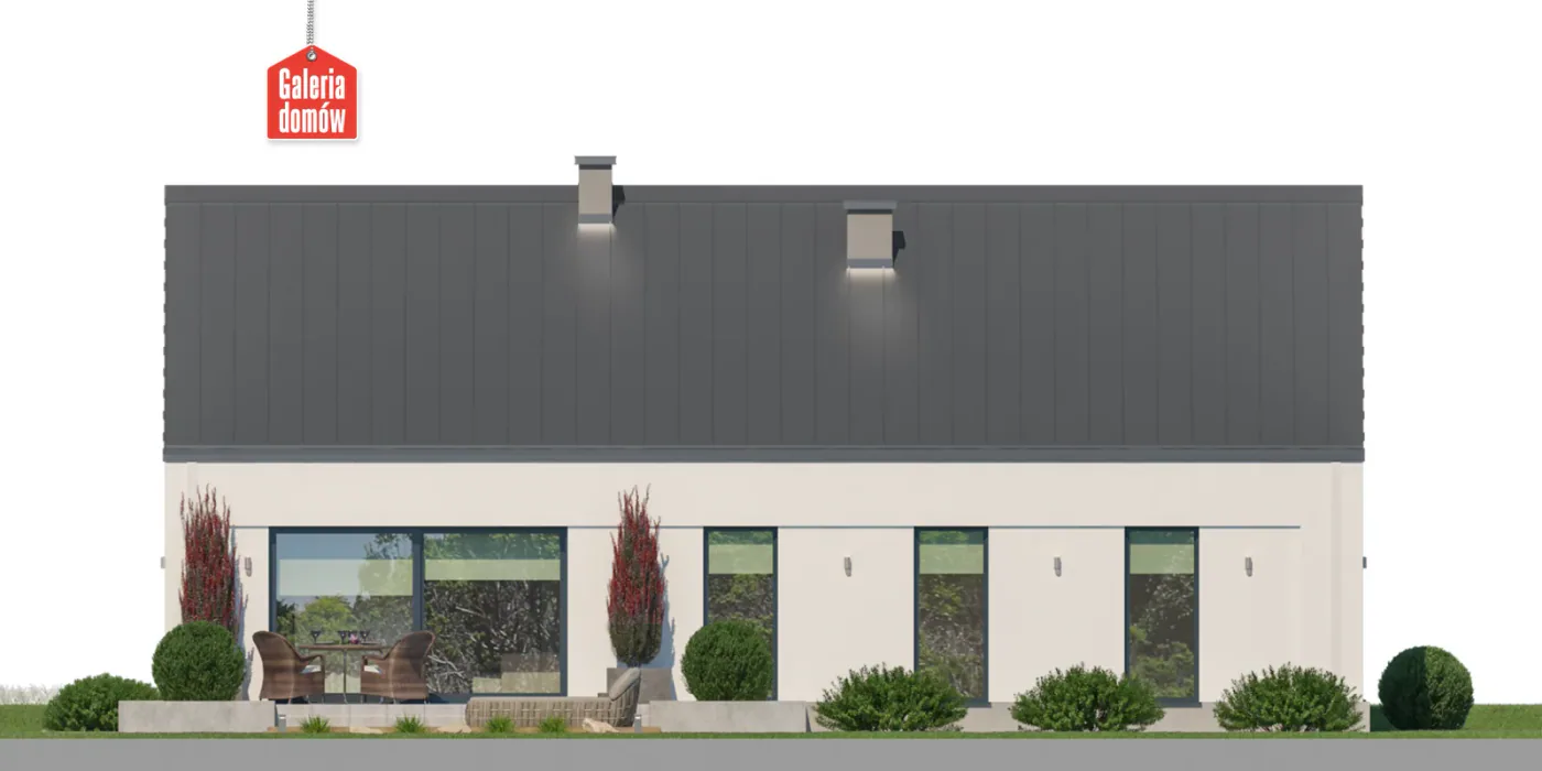 Elewacja boczna lewa