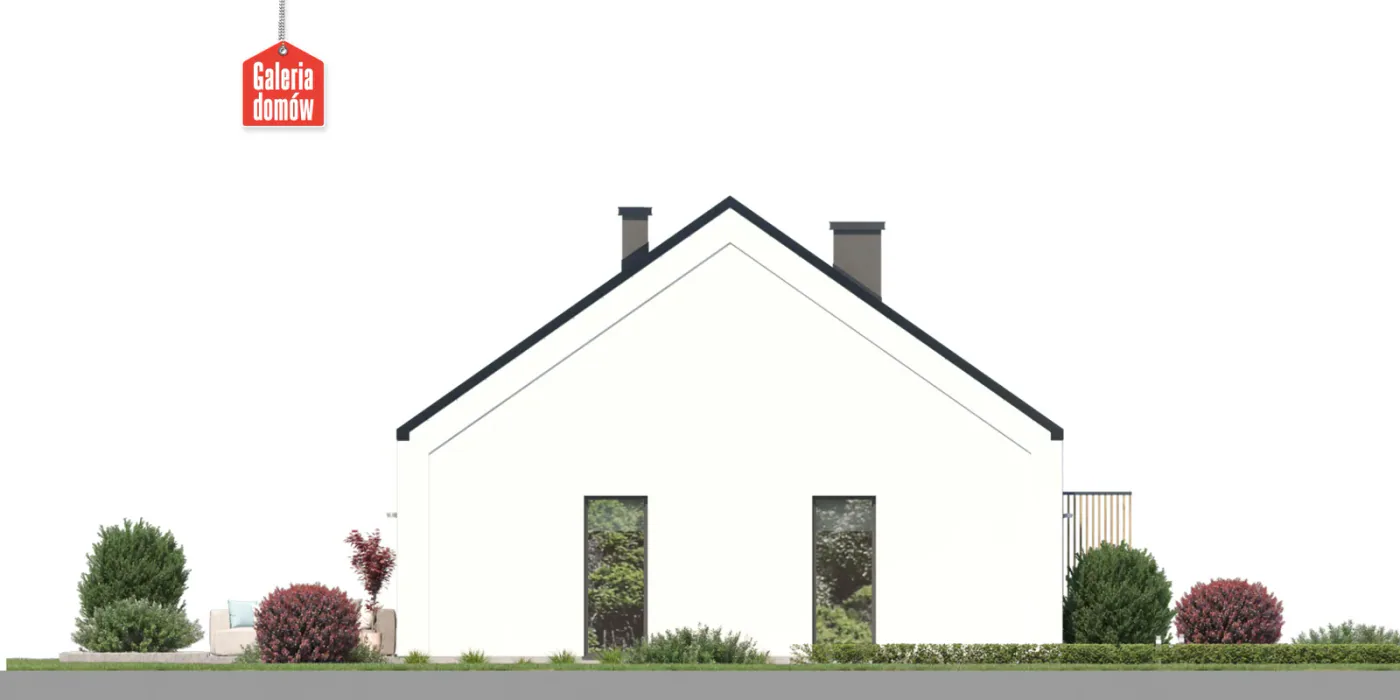 Elewacja boczna prawa