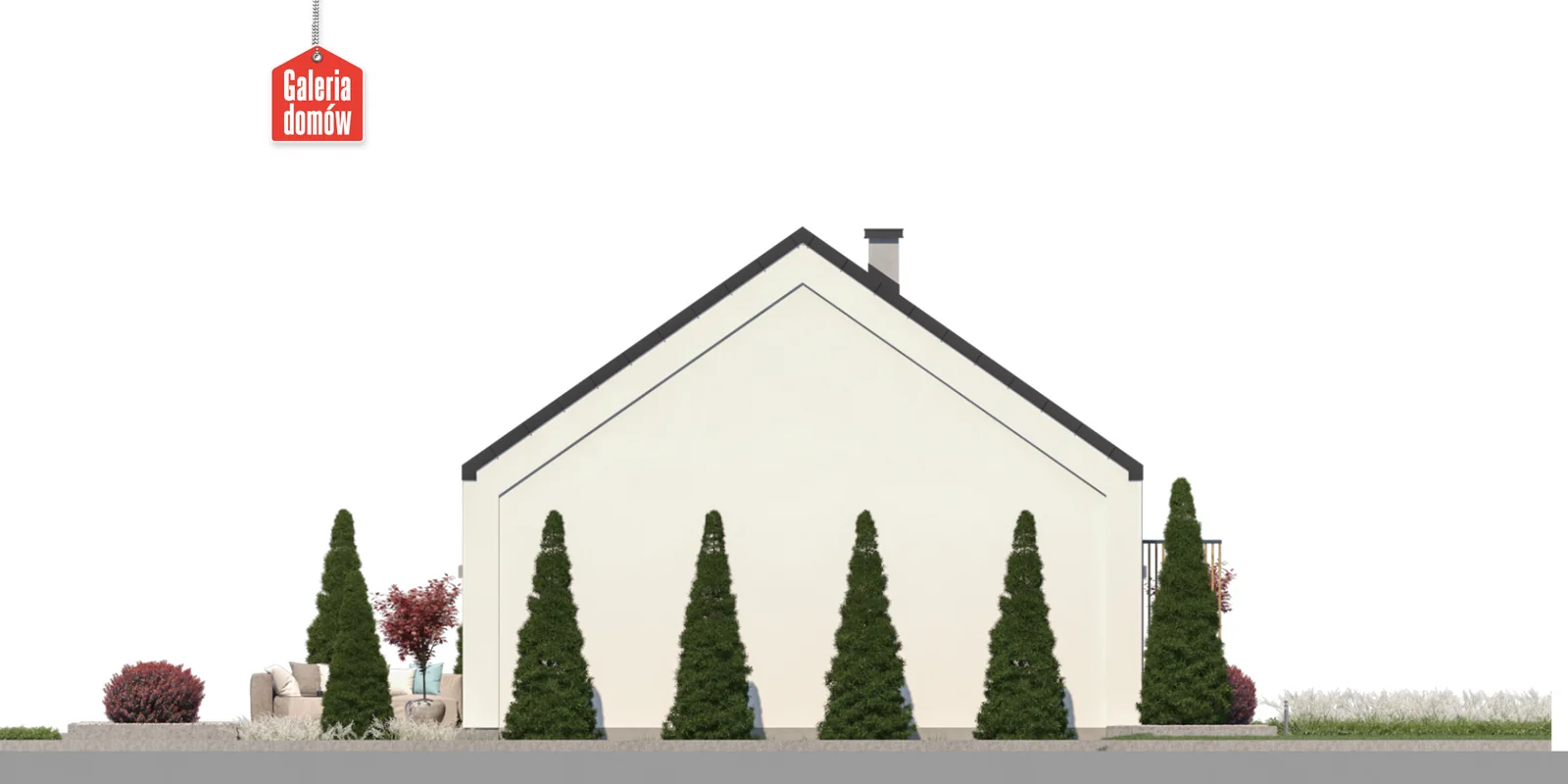 Elewacja boczna prawa