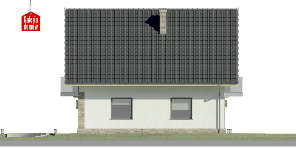 Elewacja boczna prawa