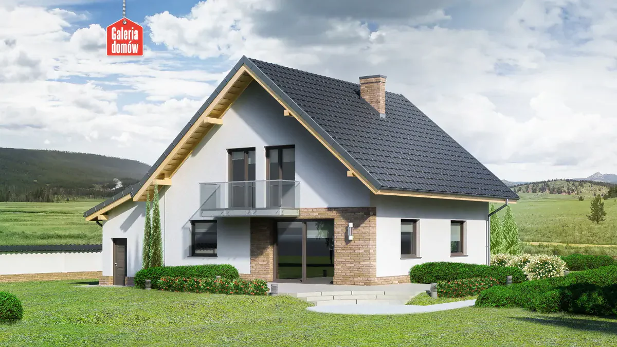 Wizualizacja domu przy Oliwkowej 5 NH - zdjęcie 2