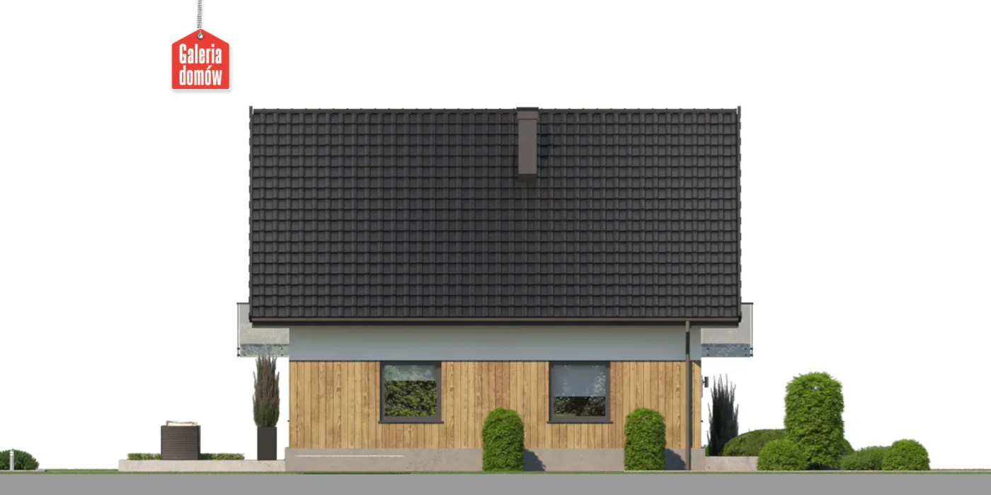 Elewacja boczna prawa