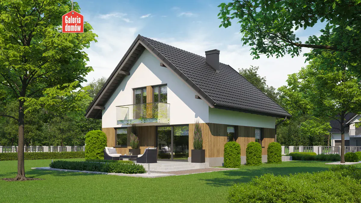 Wizualizacja domu przy Oliwkowej 6 - zdjęcie 2