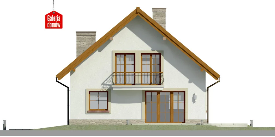 Elewacja boczna lewa