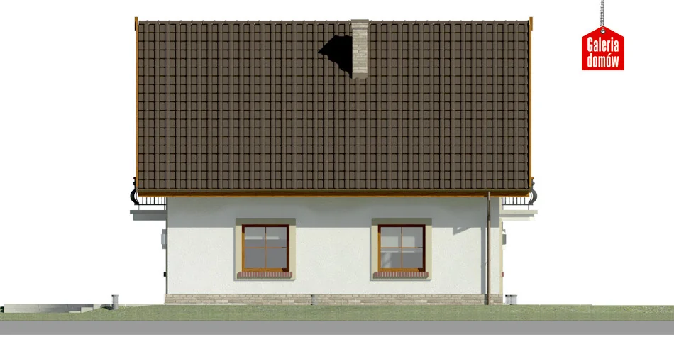 Elewacja boczna prawa