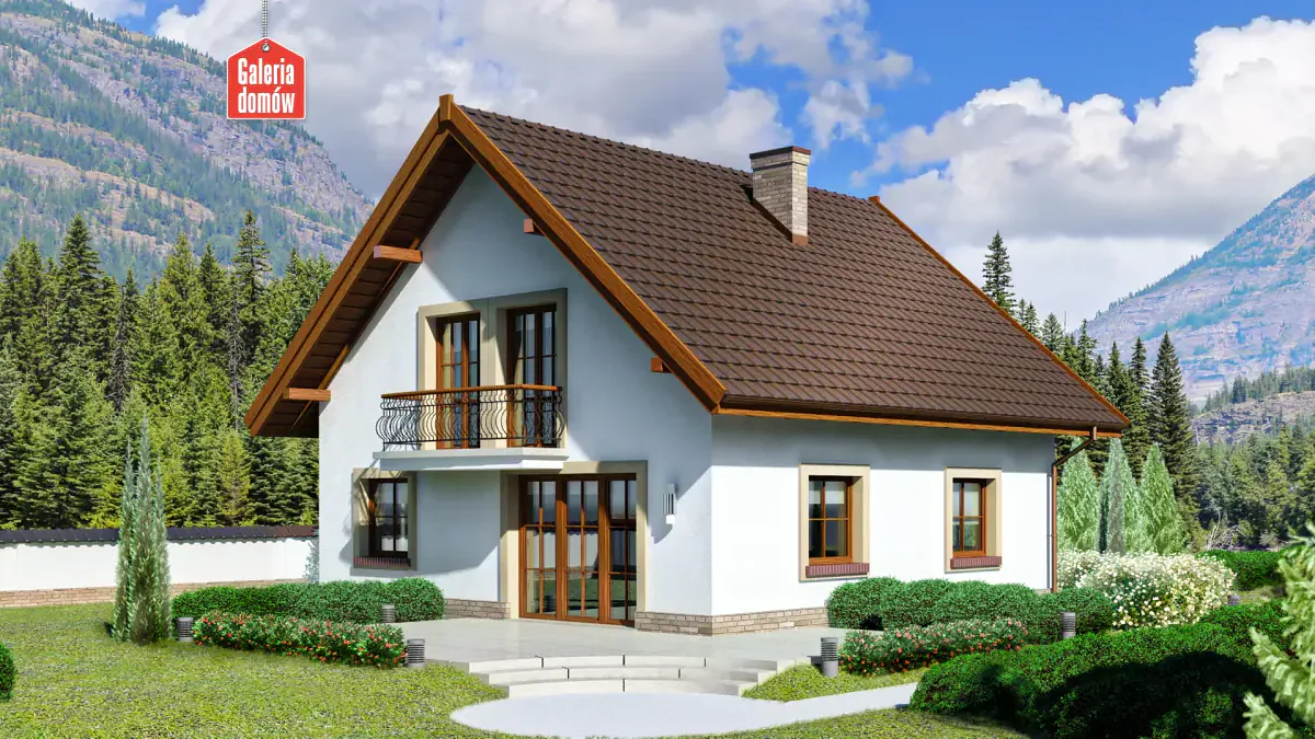 Wizualizacja domu przy Oliwkowej H - zdjęcie 2