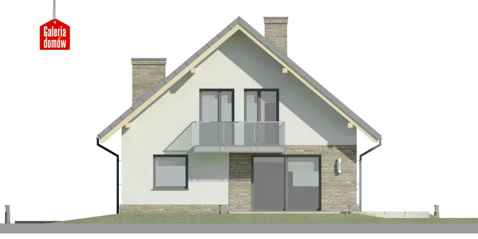 Elewacja boczna lewa