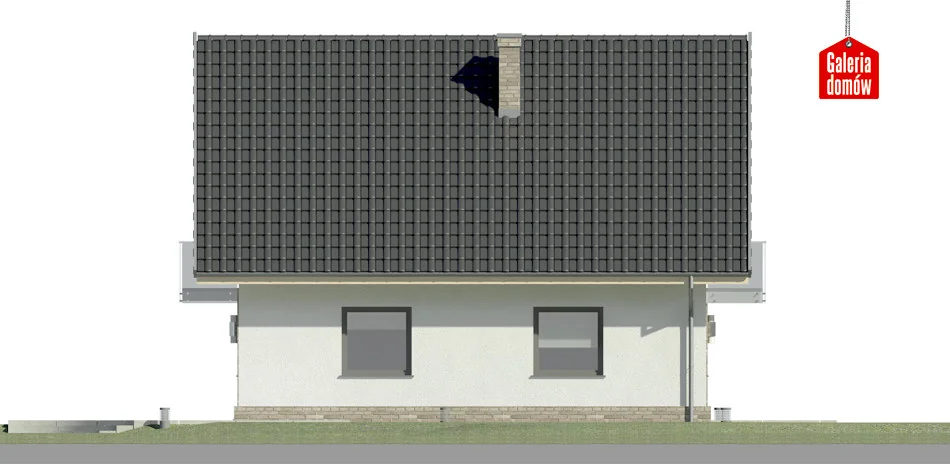 Elewacja boczna prawa