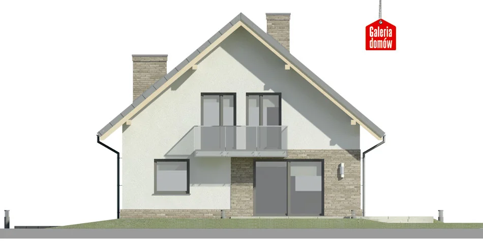 Elewacja boczna lewa