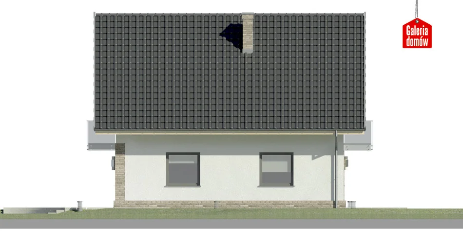 Elewacja boczna prawa