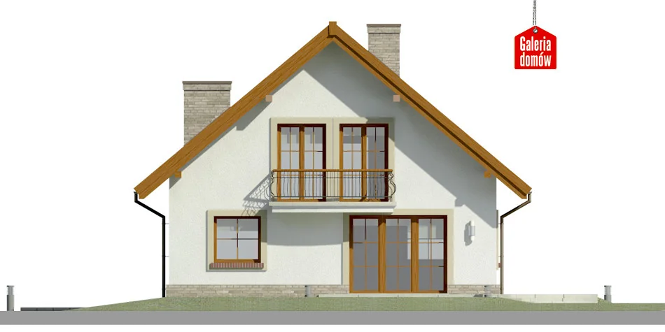 Elewacja boczna lewa