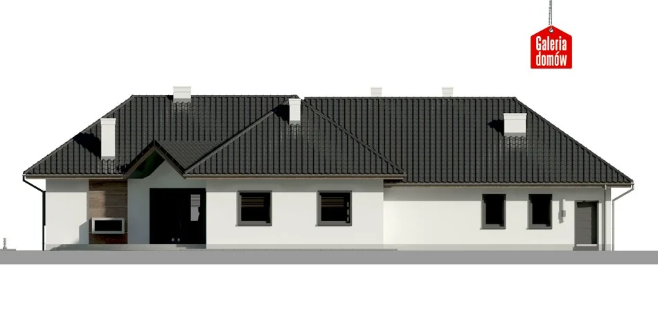 Elewacja boczna lewa