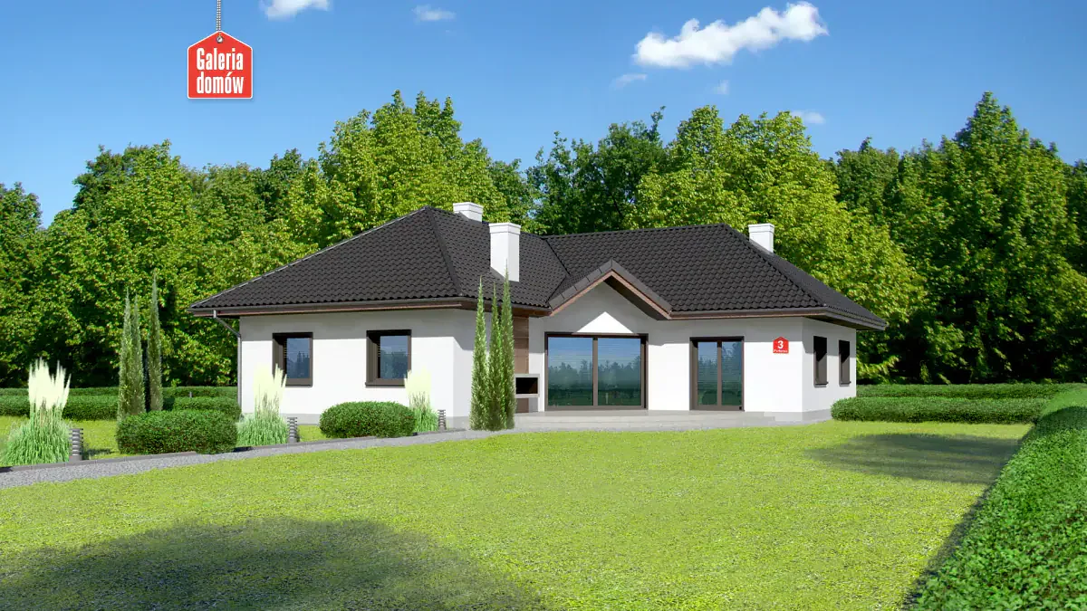 Wizualizacja domu przy Parkowej 3 - zdjęcie 2