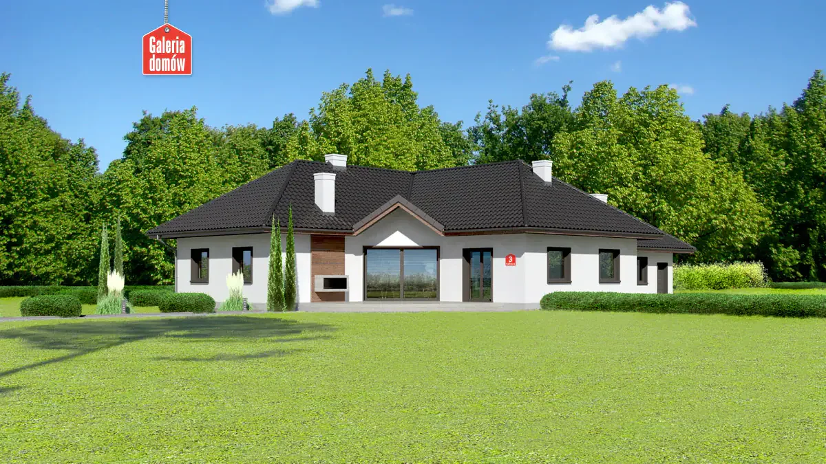Wizualizacja domu przy Parkowej 3 - zdjęcie 3