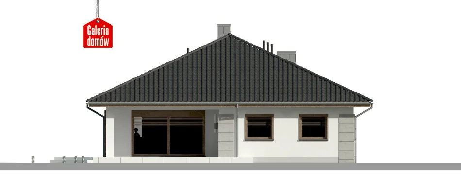 Elewacja boczna lewa
