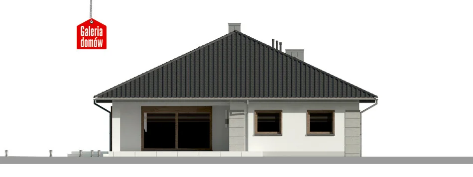 Elewacja boczna lewa