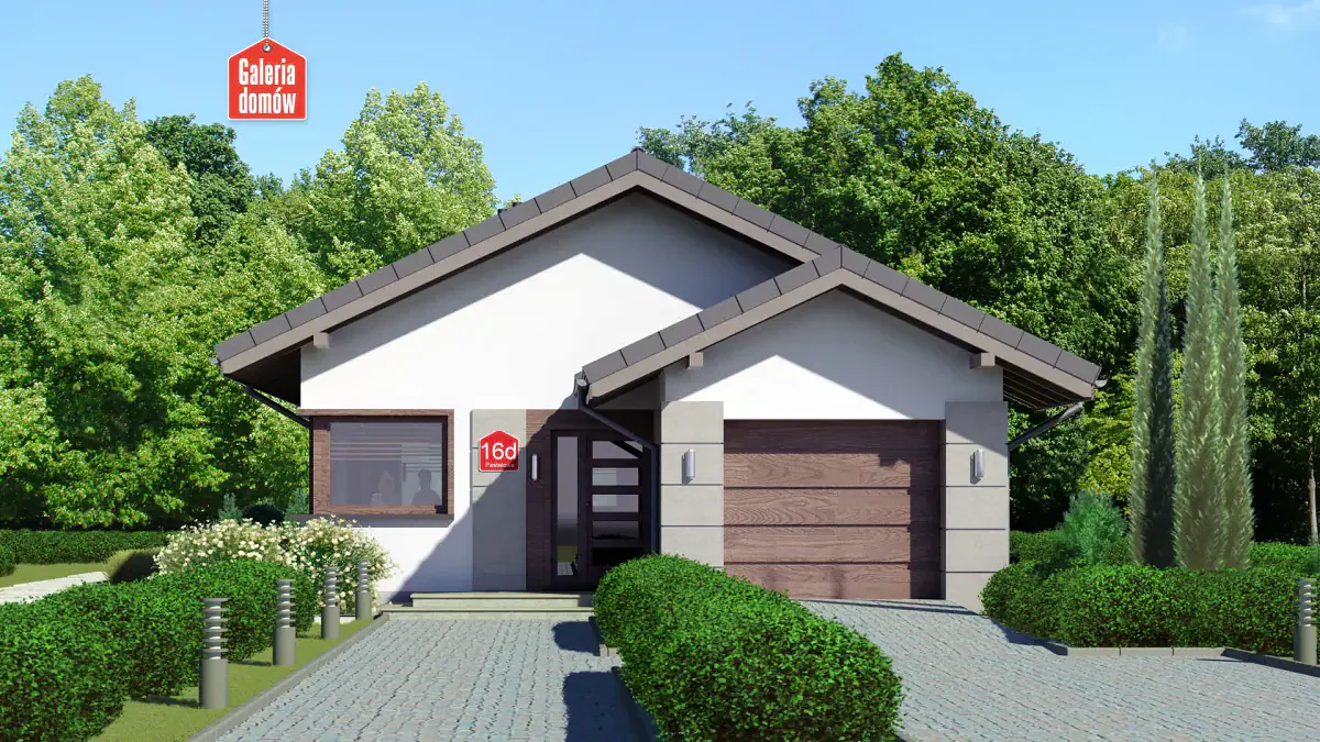 Wizualizacja domu przy Pastelowej 16 D - zdjęcie 3