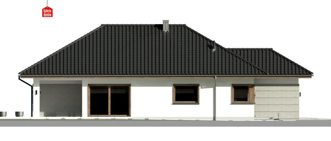 Elewacja boczna prawa