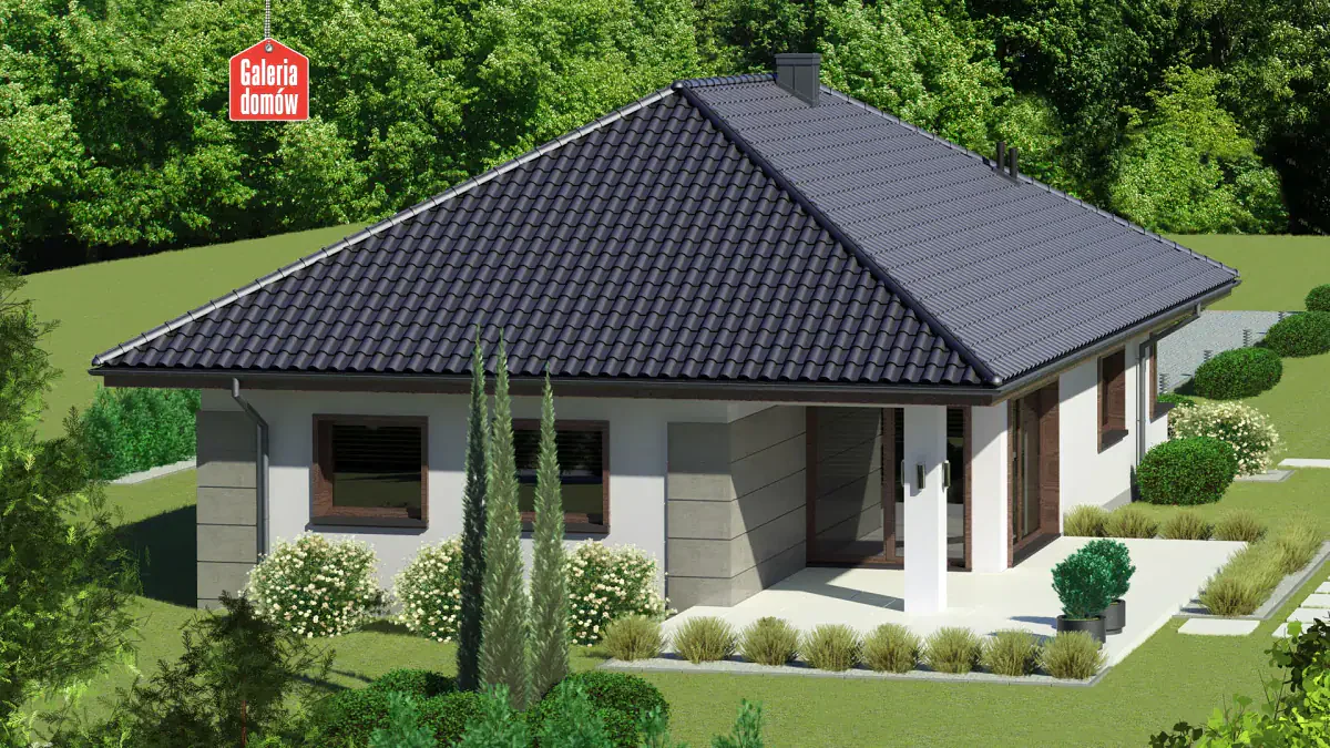 Wizualizacja domu przy Pastelowej 17 bis - zdjęcie 2