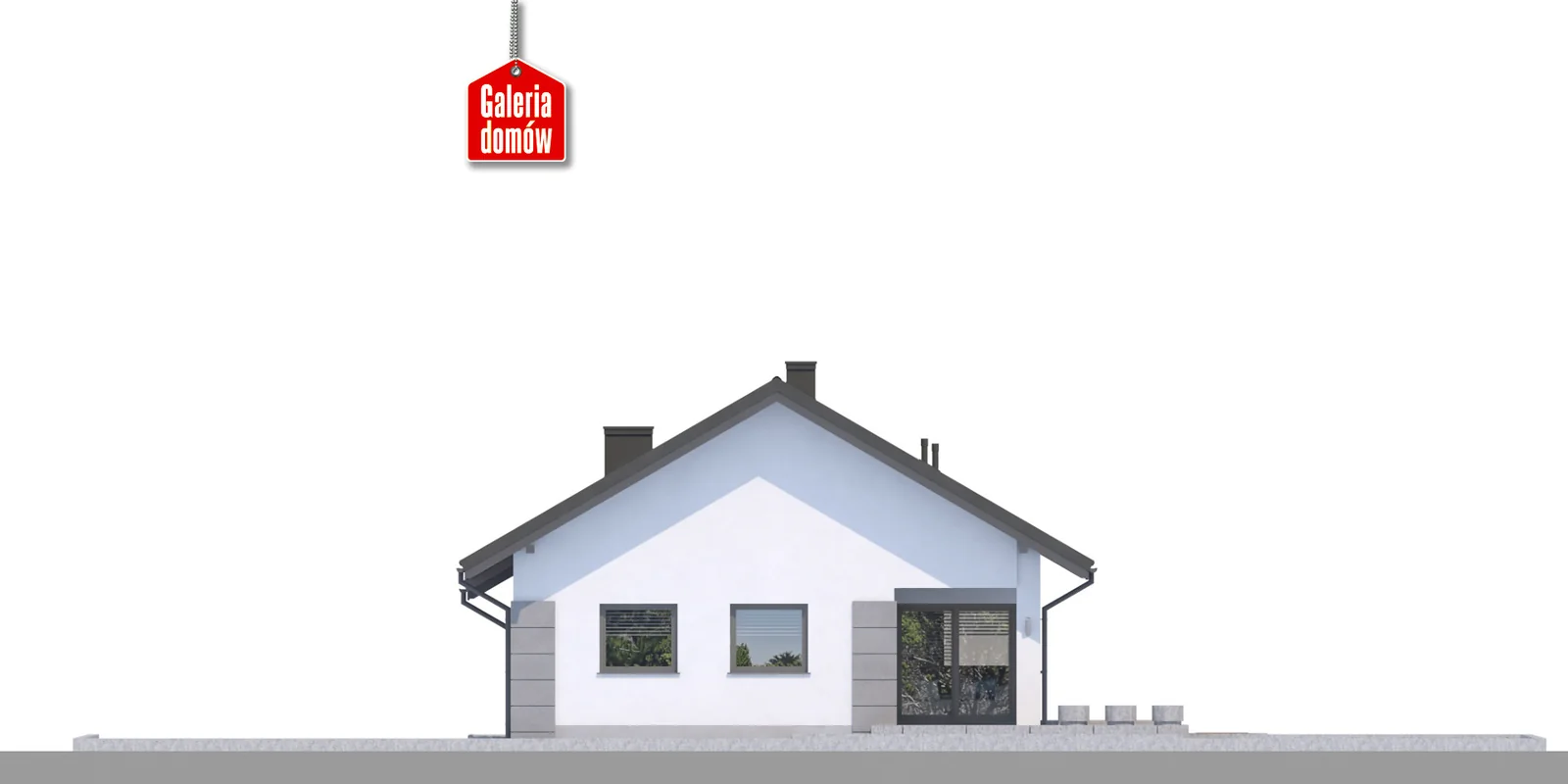 Elewacja boczna lewa