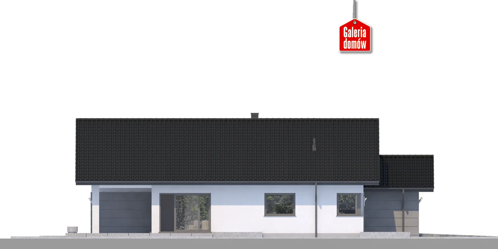 Elewacja boczna prawa