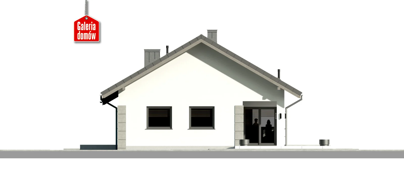 Elewacja boczna lewa