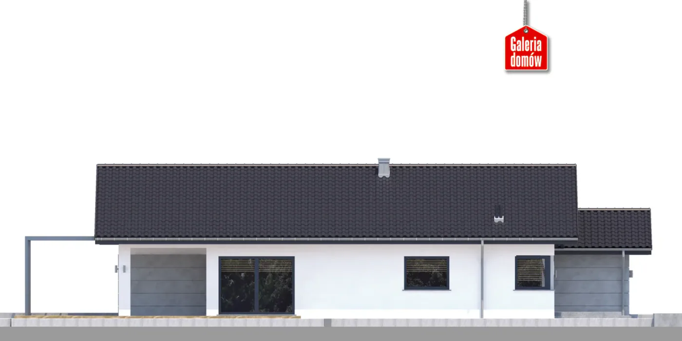 Elewacja boczna lewa