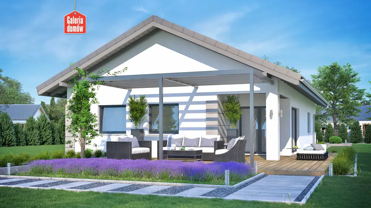 Wizualizacja domu przy Pastelowej 18 D - zdjęcie 2