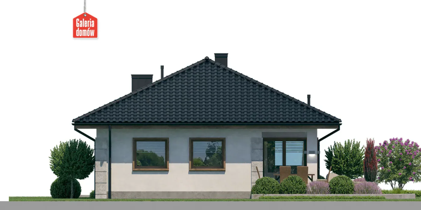 Elewacja boczna lewa