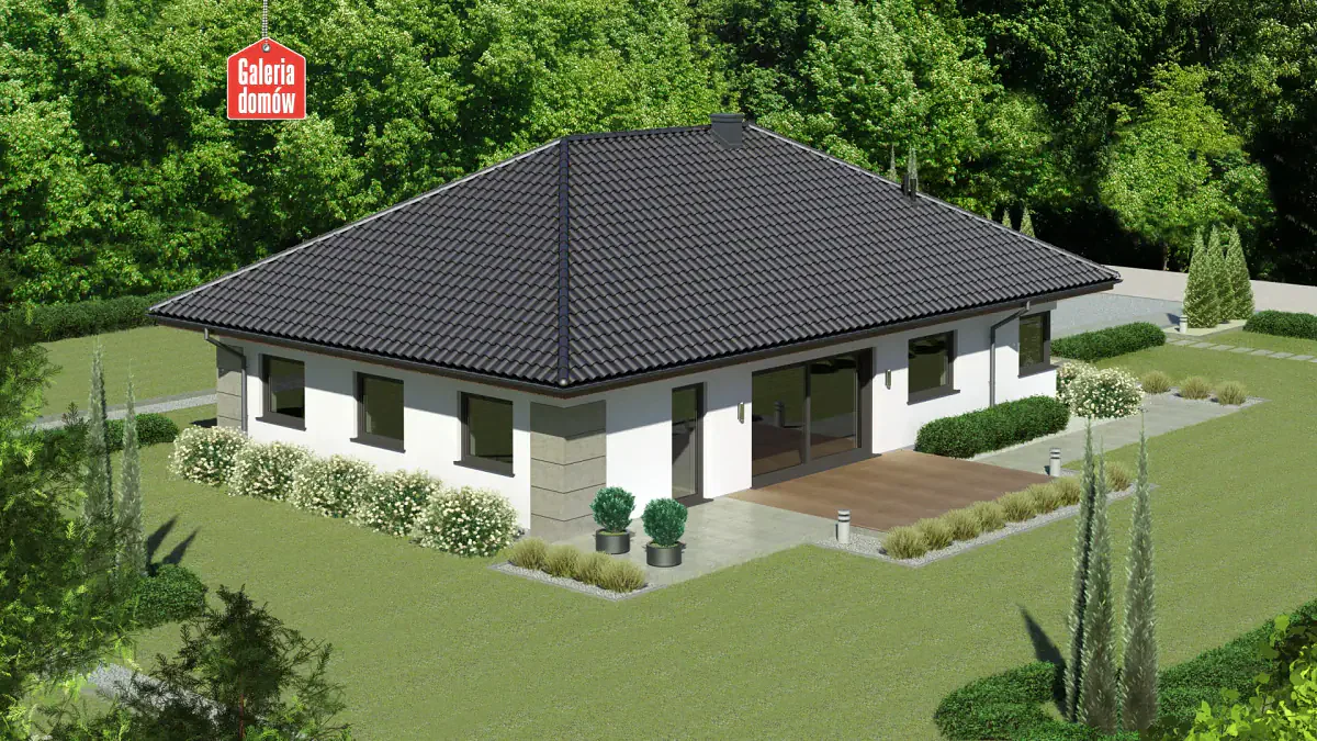 Wizualizacja domu przy Pastelowej 19 bis - zdjęcie 2