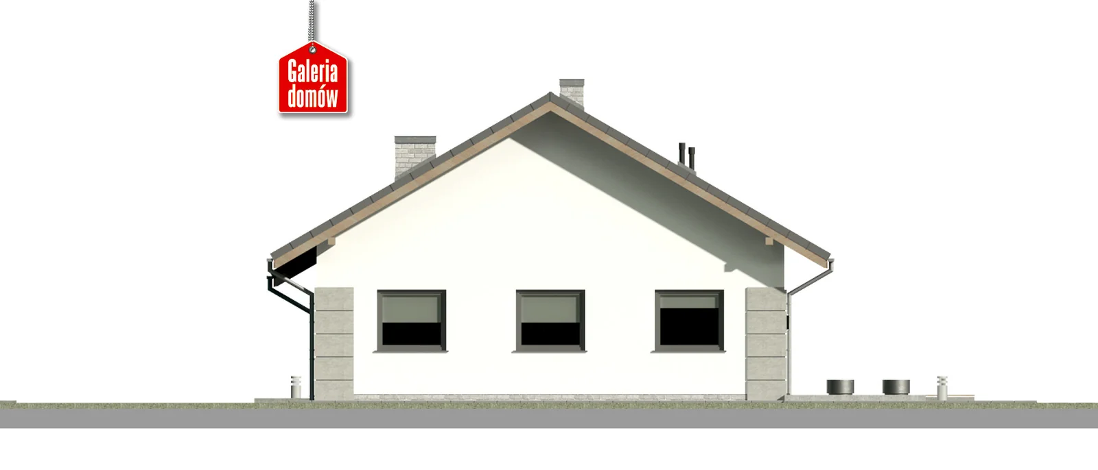 Elewacja boczna lewa