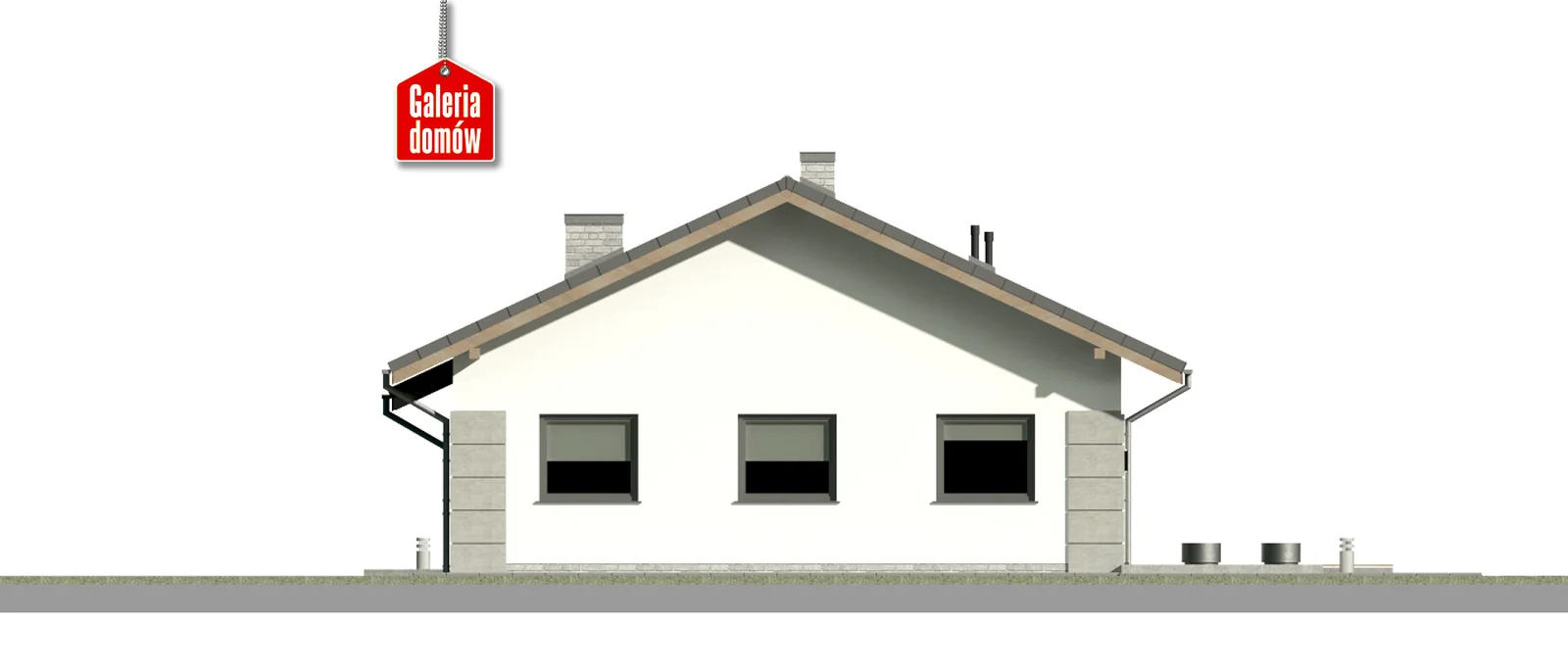 Elewacja boczna lewa