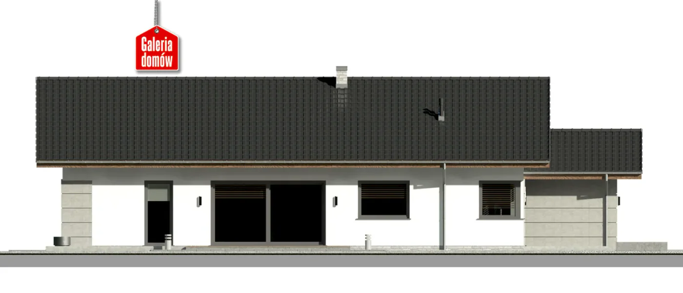 Elewacja boczna prawa
