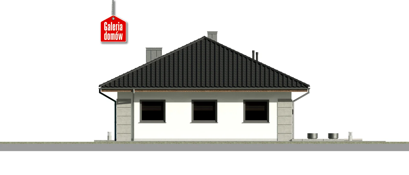 Elewacja boczna lewa