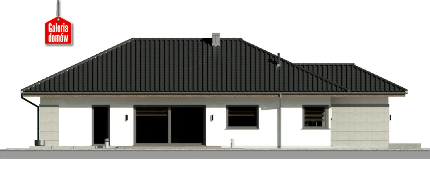 Elewacja boczna prawa