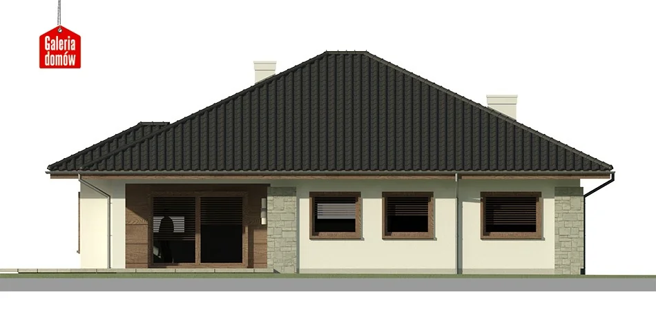 Elewacja boczna lewa