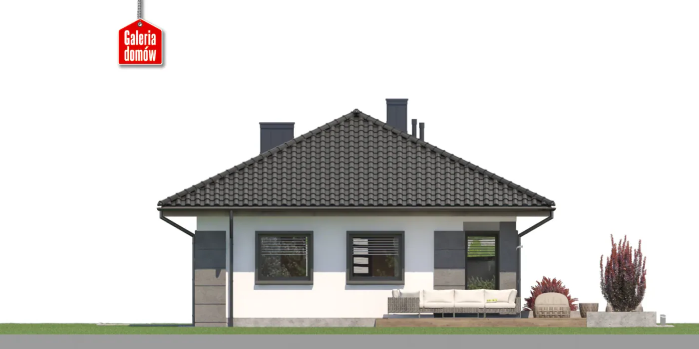 Elewacja boczna lewa