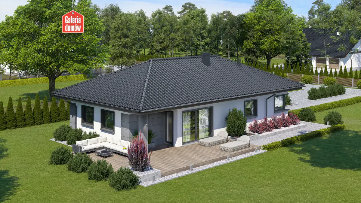 Wizualizacja domu przy Pastelowej 21 - zdjęcie 2