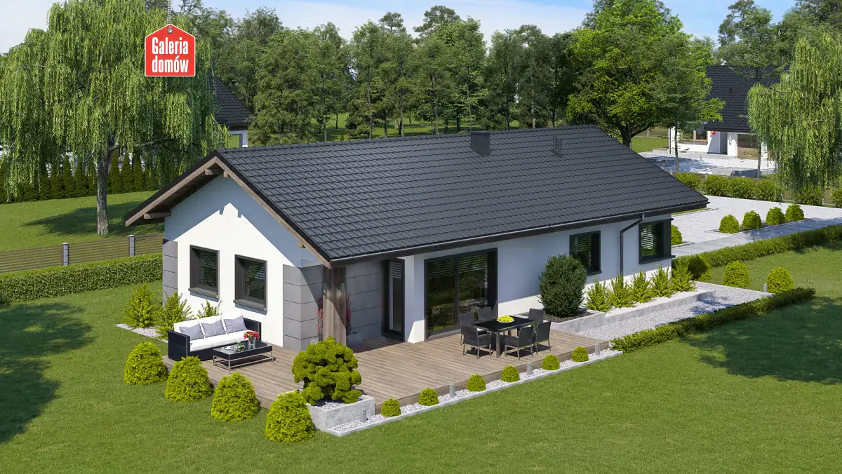 Wizualizacja domu przy Pastelowej 22 - zdjęcie 2