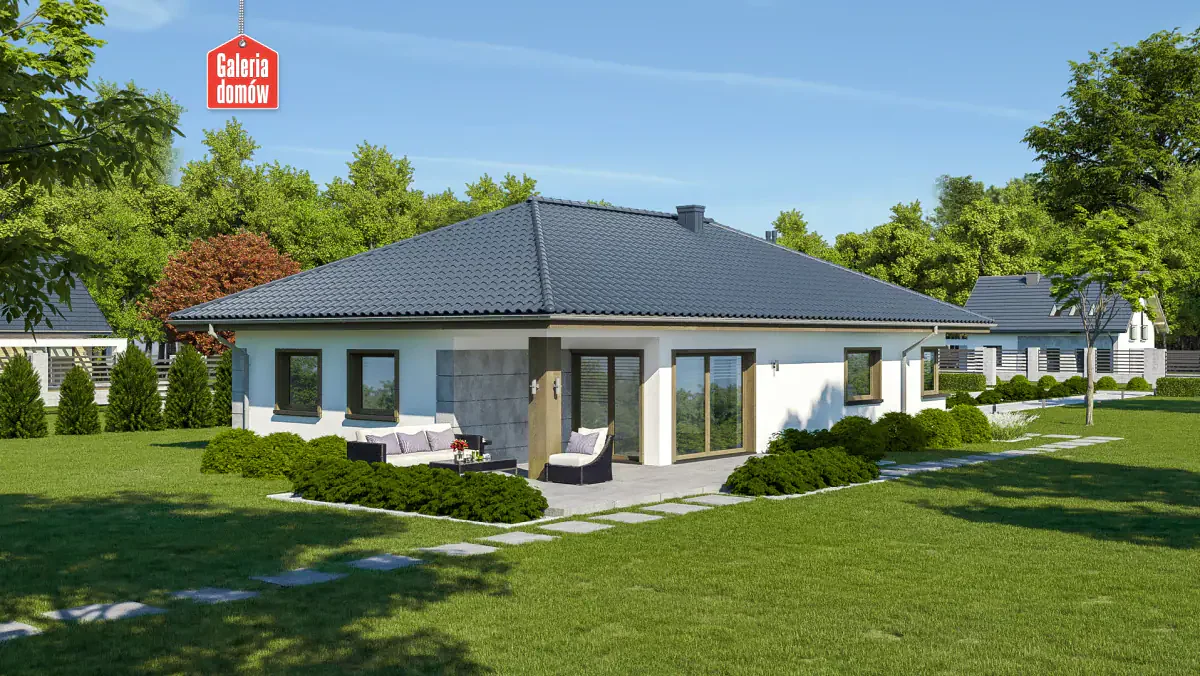 Wizualizacja domu przy Pastelowej 23 - zdjęcie 2