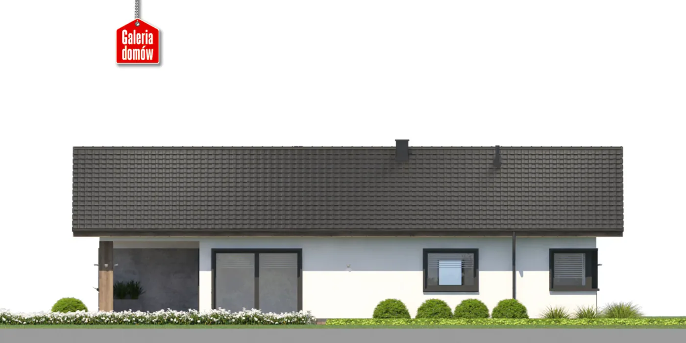 Elewacja boczna prawa