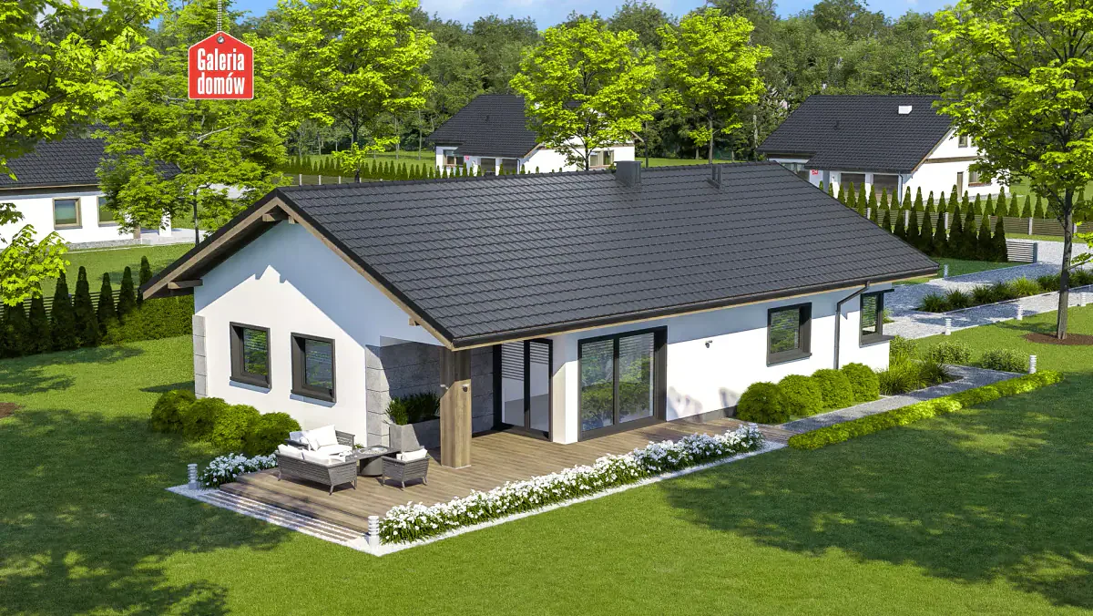 Wizualizacja domu przy Pastelowej 24 - zdjęcie 2