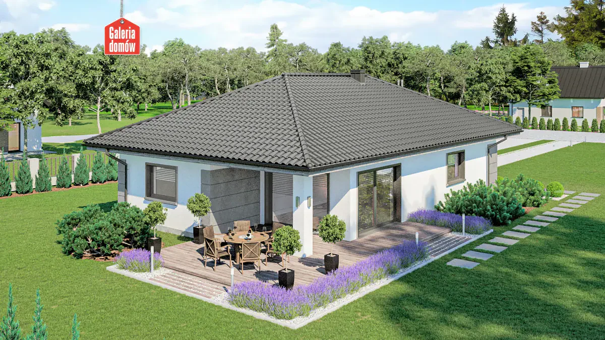 Wizualizacja domu przy Pastelowej 25 - zdjęcie 2