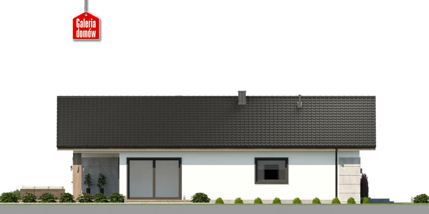 Elewacja boczna prawa