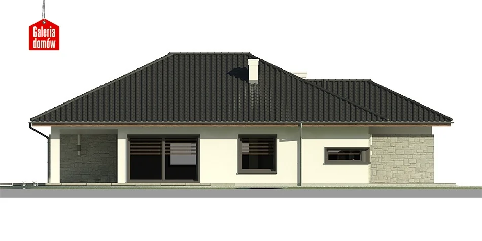 Elewacja boczna prawa