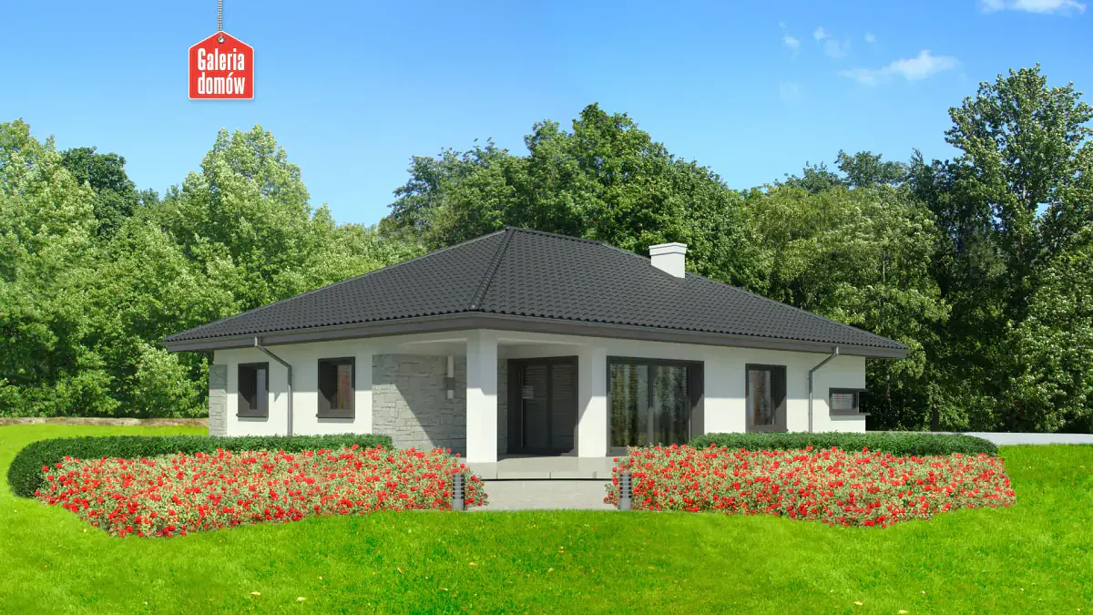 Wizualizacja domu przy Pastelowej 3 bis - zdjęcie 2