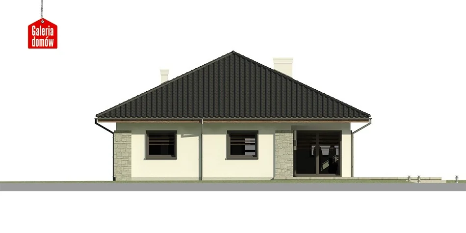 Elewacja boczna lewa