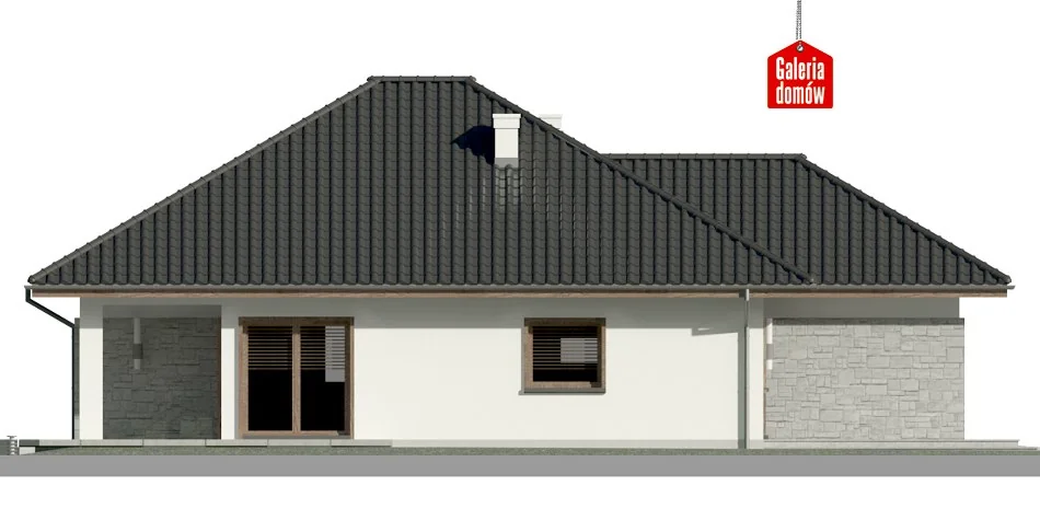 Elewacja boczna prawa