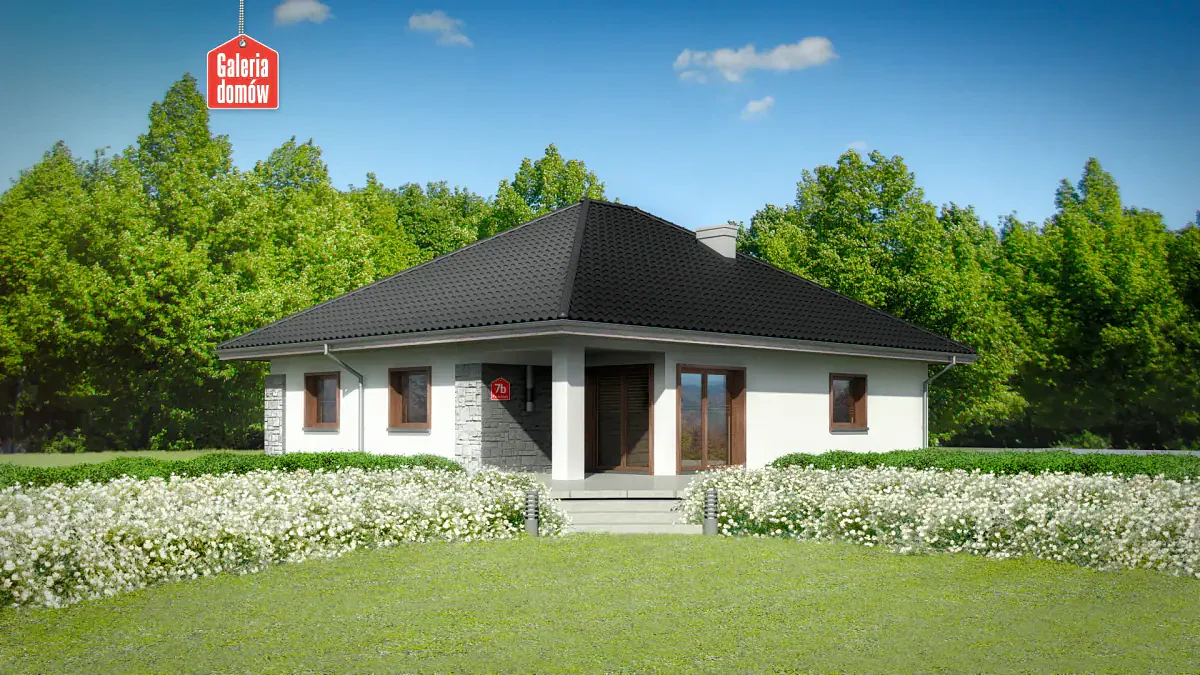 Wizualizacja domu przy Pastelowej 7 bis - zdjęcie 2