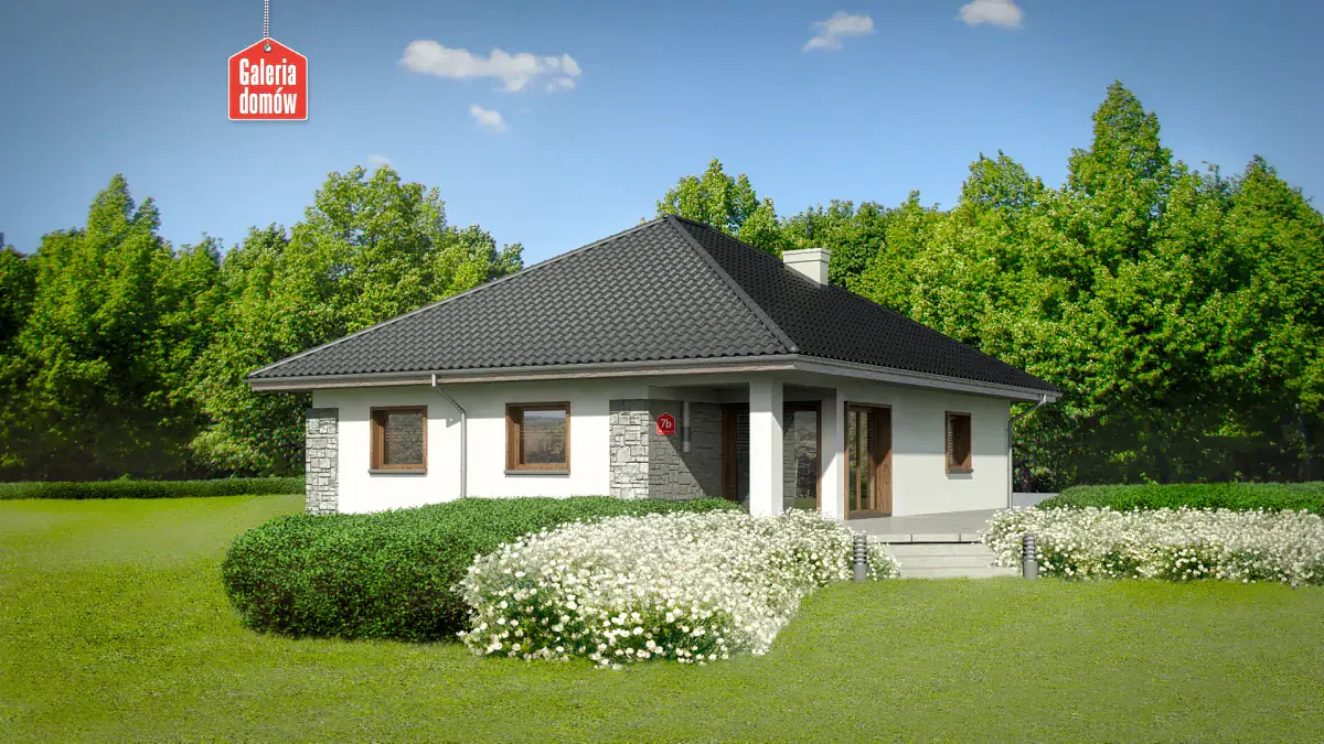 Wizualizacja domu przy Pastelowej 7 bis - zdjęcie 3